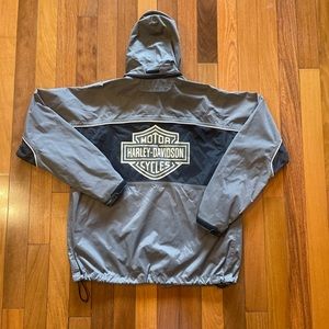 Vintage Harley Davidson oversized jacket